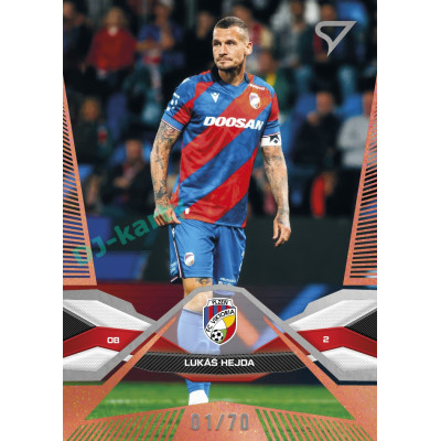 2025/26 Sportzoo Chance Liga 2. série #206 LUKÁŠ HEJDA Copper xx/70