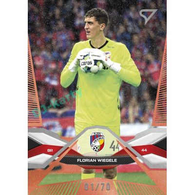 2025/26 Sportzoo Chance Liga 2. série #205 FLORIAN WIEGELE Copper xx/70