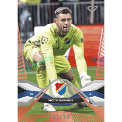 2025/26 Sportzoo Chance Liga 2. série #217 VIKTOR BUDINSKÝ Copper xx/70