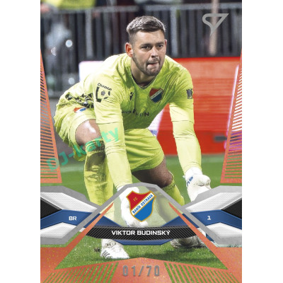 2025/26 Sportzoo Chance Liga 2. série #217 VIKTOR BUDINSKÝ Copper xx/70