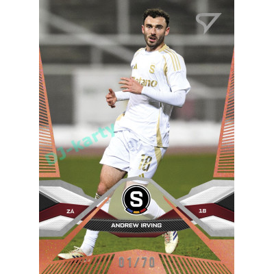 2025/26 Sportzoo Chance Liga 2. série #236 ANDREW IRVING Copper xx/70