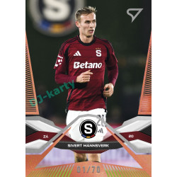 2025/26 Sportzoo Chance Liga 2. série #238 SIVERT MANNSVERK Copper xx/70