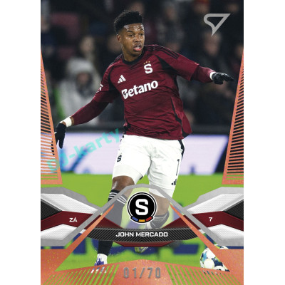 2025/26 Sportzoo Chance Liga 2. série #239 JOHN MERCADO Copper xx/70