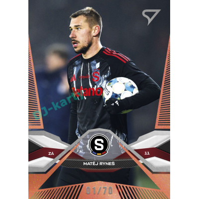 2025/26 Sportzoo Chance Liga 2. série #240 MATĚJ RYNEŠ Copper xx/70