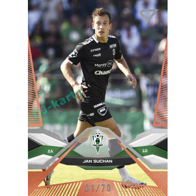 2025/26 Sportzoo Chance Liga 2. série #248 JAN SUCHAN Copper xx/70