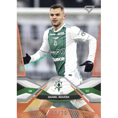 2025/26 Sportzoo Chance Liga 2. série #244 DANIEL SOUČEK Copper xx/70