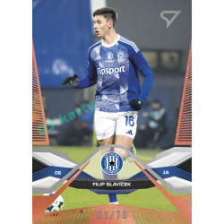 2025/26 Sportzoo Chance Liga 2. série #254 FILIP SLAVÍČEK Copper xx/70