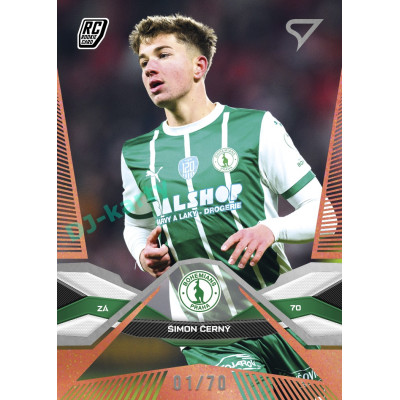 2025/26 Sportzoo Chance Liga 2. série #271 ŠIMON ČERNÝ Copper xx/70