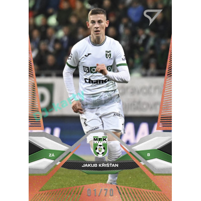 2025/26 Sportzoo Chance Liga 2. série #291 JAKUB KŘIŠŤAN Copper xx/70