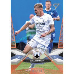 2025/26 Sportzoo Chance Liga 2. série #287 LUKÁŠ LETENAY Copper xx/70