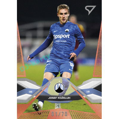 2025/26 Sportzoo Chance Liga 2. série #277 JOSEF KOŽELUH Copper xx/70