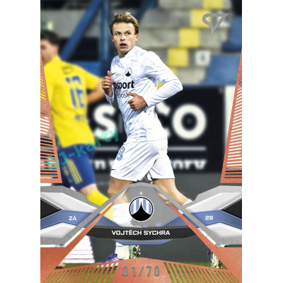 2025/26 Sportzoo Chance Liga 2. série #285 VOJTĚCH SYCHRA Copper xx/70