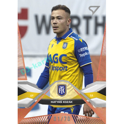 2025/26 Sportzoo Chance Liga 2. série #300 MATYÁŠ KOZÁK Copper xx/70