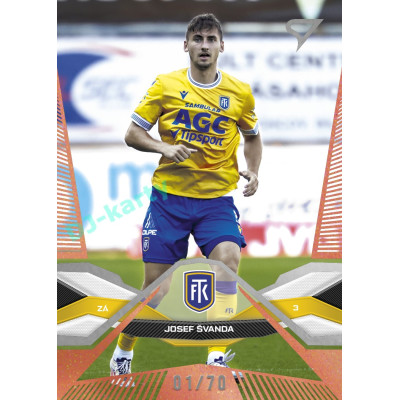 2025/26 Sportzoo Chance Liga 2. série #299 JOSEF ŠVANDA Copper xx/70