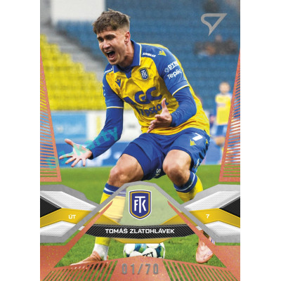 2025/26 Sportzoo Chance Liga 2. série #302 TOMÁŠ ZLATOHLÁVEK Copper xx/70