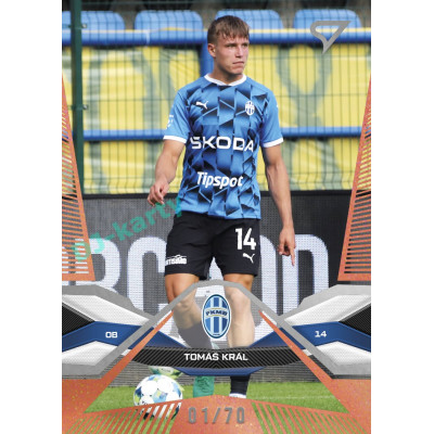 2025/26 Sportzoo Chance Liga 2. série #305 TOMÁŠ KRÁL Copper xx/70