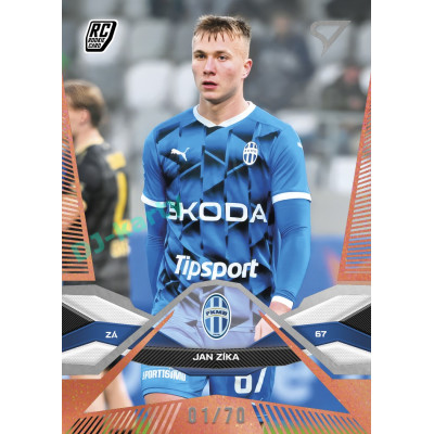 2025/26 Sportzoo Chance Liga 2. série #310 JAN ZÍKA Copper xx/70