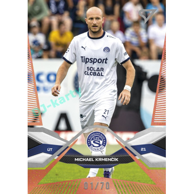 2025/26 Sportzoo Chance Liga 2. série #318 MICHAEL KRMENČÍK Copper xx/70