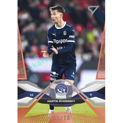 2025/26 Sportzoo Chance Liga 2. série #315 MARTIN ŠVIDERSKÝ Copper xx/70
