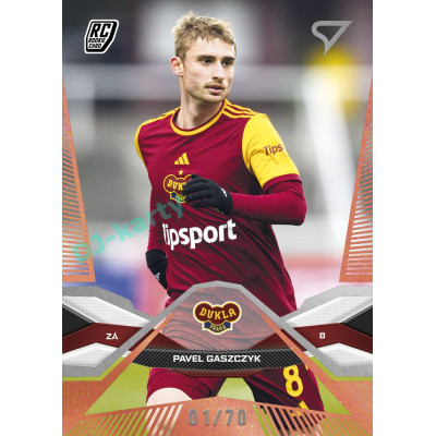 2025/26 Sportzoo Chance Liga 2. série #326 PAVEL GASZCZYK Copper xx/70
