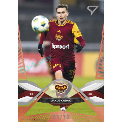 2025/26 Sportzoo Chance Liga 2. série #328 JAKUB KADÁK Copper xx/70
