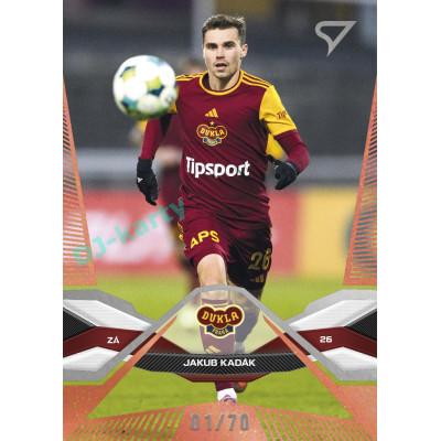 2025/26 Sportzoo Chance Liga 2. série #328 JAKUB KADÁK Copper xx/70