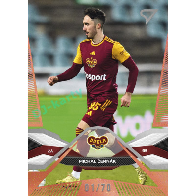 2025/26 Sportzoo Chance Liga 2. série #325 MICHAL ČERNÁK Copper xx/70