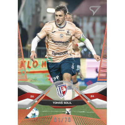 2025/26 Sportzoo Chance Liga 2. série #340 TOMÁŠ SOLIL Copper xx/70
