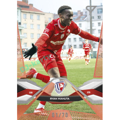 2025/26 Sportzoo Chance Liga 2. série #336 RYAN MAHUTA Copper xx/70