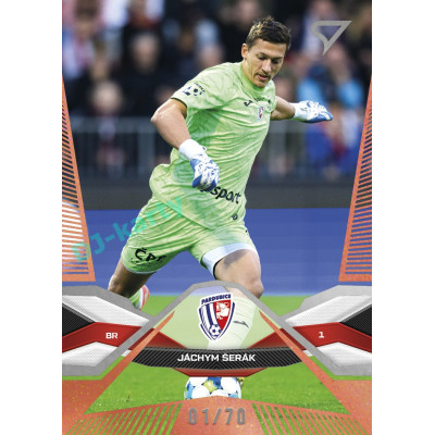 2025/26 Sportzoo Chance Liga 2. série #334 JÁCHYM ŠERÁK Copper xx/70