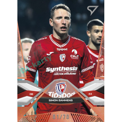 2025/26 Sportzoo Chance Liga 2. série #335 SIMON BAMMENS Copper xx/70