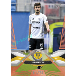2025/26 Sportzoo Chance Liga 2. série #346 JAKUB KOLÁŘ Copper xx/70