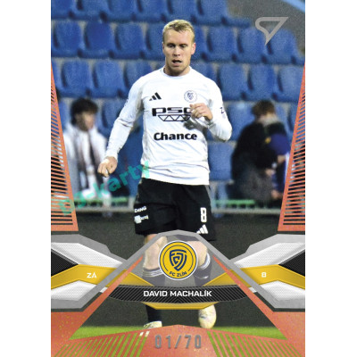 2025/26 Sportzoo Chance Liga 2. série #349 DAVID MACHALÍK Copper xx/70