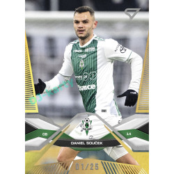 2025/26 Sportzoo Chance Liga 2. série #244 DANIEL SOUČEK Gold xx/25
