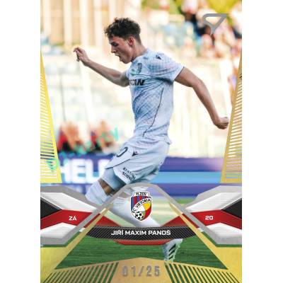 2025/26 Sportzoo Chance Liga 2. série #210 JIŘÍ MAXIM PANOŠ Gold xx/25