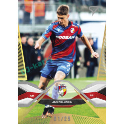 2025/26 Sportzoo Chance Liga 2. série #207 JAN PALUSKA Gold xx/25
