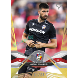 2025/26 Sportzoo Chance Liga 2. série #214 ADRIAN ZELJKOVIČ Gold xx/25