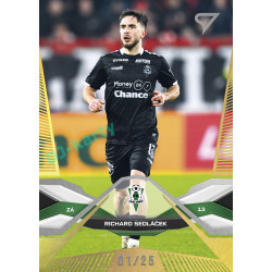 2025/26 Sportzoo Chance Liga 2. série #247 RICHARD SEDLÁČEK Gold xx/25