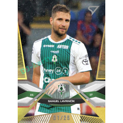 2025/26 Sportzoo Chance Liga 2. série #245 SAMUEL LAVRINČÍK Gold xx/25