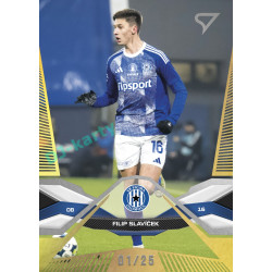2025/26 Sportzoo Chance Liga 2. série #254 FILIP SLAVÍČEK Gold xx/25