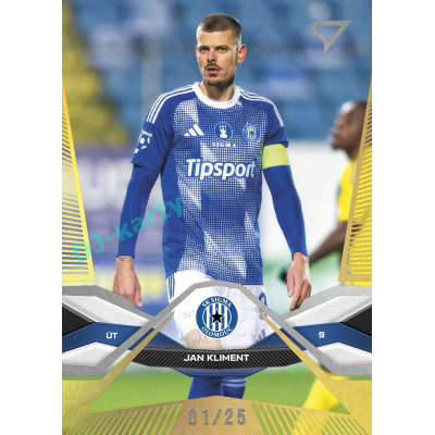 2025/26 Sportzoo Chance Liga 2. série #261 JAN KLIMENT Gold xx/25