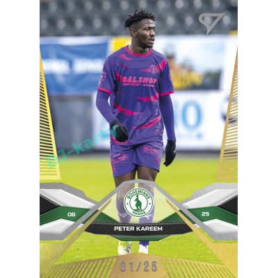 2025/26 Sportzoo Chance Liga 2. série #269 PETER KAREEM Gold xx/25