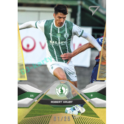 2025/26 Sportzoo Chance Liga 2. série #272 ROBERT HRUBÝ Gold xx/25