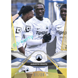 2025/26 Sportzoo Chance Liga 2. série #275 AUGUSTIN DRAKPE Gold xx/25