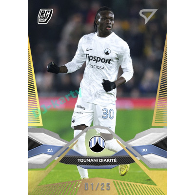 2025/26 Sportzoo Chance Liga 2. série #280 TOUMANI DIAKITÉ Gold xx/25