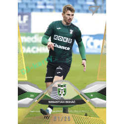 2025/26 Sportzoo Chance Liga 2. série #289 SEBASTIAN BOHÁČ Gold xx/25