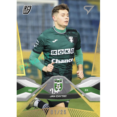 2025/26 Sportzoo Chance Liga 2. série #288 JAN CHYTRÝ Gold xx/25