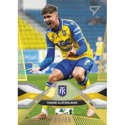 2025/26 Sportzoo Chance Liga 2. série #302 TOMÁŠ ZLATOHLÁVEK Gold xx/25