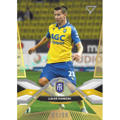 2025/26 Sportzoo Chance Liga 2. série #298 LUKÁŠ MAREČEK Gold xx/25