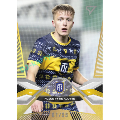 2025/26 Sportzoo Chance Liga 2. série #294 NOJUS VYTIS AUDINIS Gold xx/25